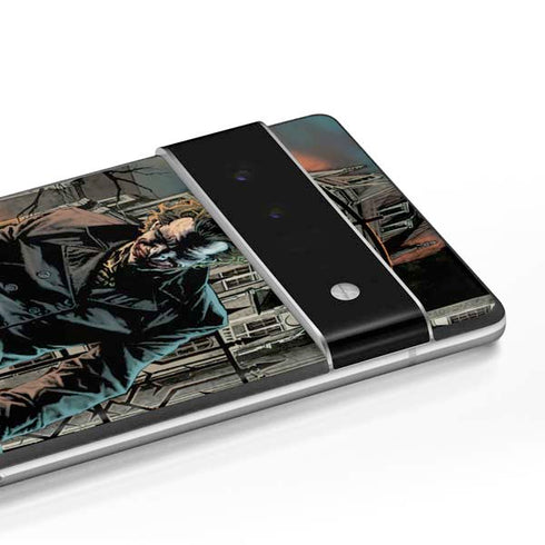 DC Comics The Joker Walking Dark Grounds Comic Art By Lee Bermejo Google Pixel 6 Pro Skin